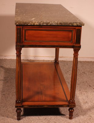 Louis XVI Console in Cherry by LM Pluvinet, 18th Century-HPU-1030670