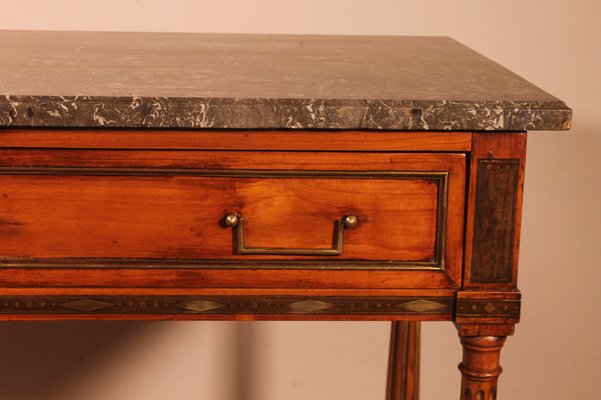 Louis XVI Console in Cherry by LM Pluvinet, 18th Century-HPU-1030670