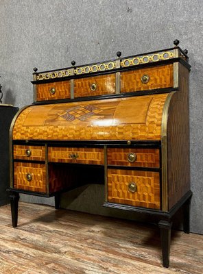 Louis XVI Desk in Marquetry-MWB-1769759