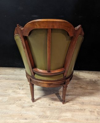 Louis XVI Directoire Swivel Desk Chair-IBO-1811252