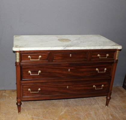 Louis XVI Dresser in Mahogany-BCR-1816456