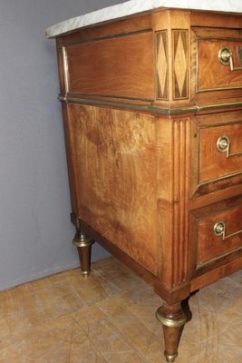 Louis XVI Dresser in Walnut and Ash, 18th Century-BCR-1794546