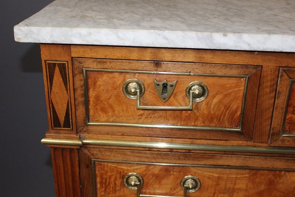 Louis XVI Dresser in Walnut and Ash, 18th Century-BCR-1794546