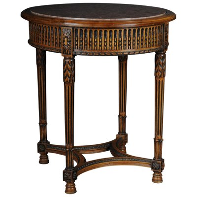 Louis XVI French Beechwood Side Table-FLW-1402239