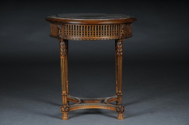 Louis XVI French Beechwood Side Table-FLW-1402239