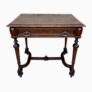 Louis XVI French Walnut Side Table, 1920s-NOU-1700473