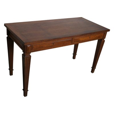 Louis XVI French Walnut Writing Desk, 1920s-XO-1778190