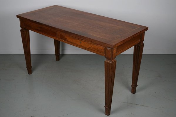 Louis XVI French Walnut Writing Desk, 1920s-XO-1778190