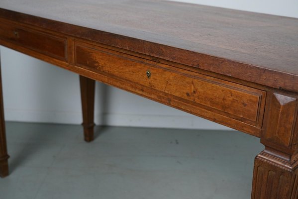 Louis XVI French Walnut Writing Desk, 1920s-XO-1778190