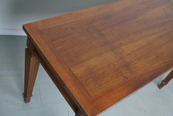 Louis XVI French Walnut Writing Desk, 1920s-XO-1778190