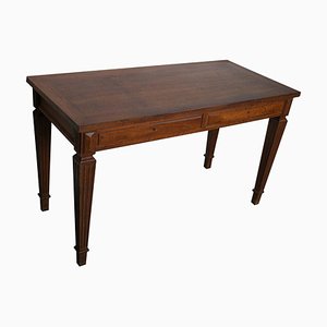 Louis XVI French Walnut Writing Desk, 1920s-XO-1778190