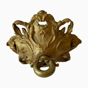 Louis XVI Gilded Bronze Ceiling Rose-WCM-1275036