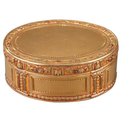 Louis XVI Gold Snuff Box, 1770s-VCJ-1075957