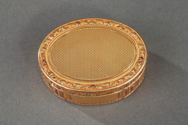 Louis XVI Gold Snuff Box, 1770s-VCJ-1075957