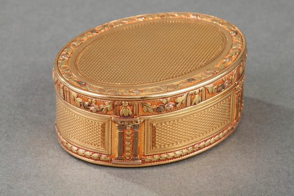 Louis XVI Gold Snuff Box, 1770s-VCJ-1075957