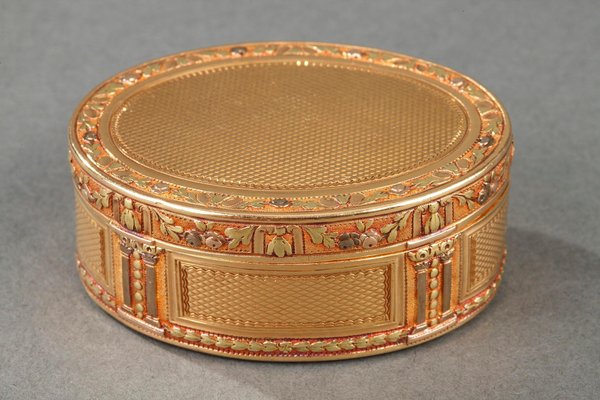 Louis XVI Gold Snuff Box, 1770s-VCJ-1075957