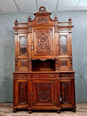 Louis XVI Library in Walnut-MWB-1769777