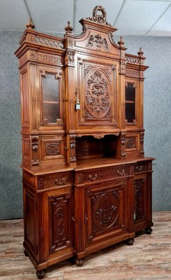 Louis XVI Library in Walnut-MWB-1769777