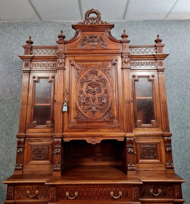 Louis XVI Library in Walnut-MWB-1769777