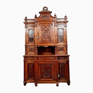 Louis XVI Library in Walnut-MWB-1769777