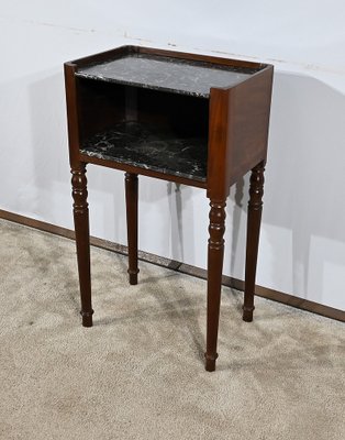 Louis XVI Mahogany Bedside Table-RVK-1769782