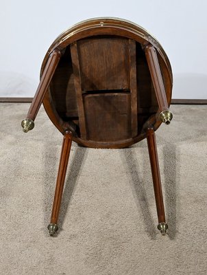 Louis XVI Mahogany Bottle Table-RVK-1769812