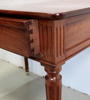 Louis XVI Mahogany Desk-RVK-892515