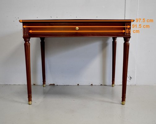 Louis XVI Mahogany Desk-RVK-892515