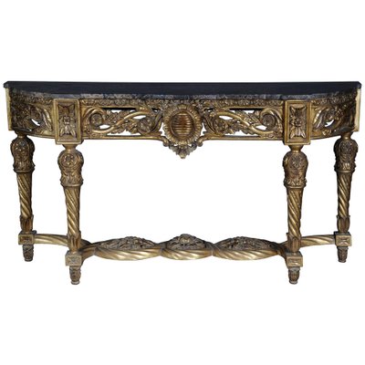 Louis XVI Noble Splendor Console Table-FLW-1402294