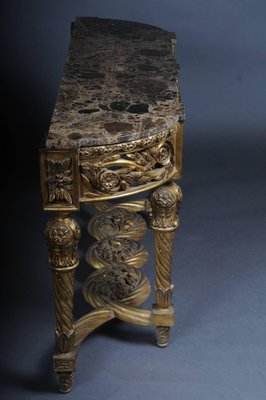 Louis XVI Noble Splendor Console Table-FLW-1402294