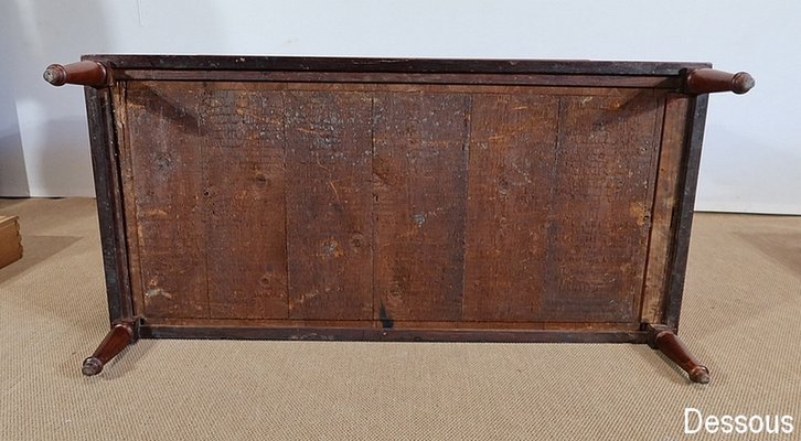 Louis XVI Scriban Secretary Desk in Mahogany and Precious Woods, 18th Century-RVK-1288857