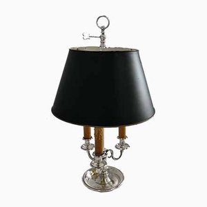 Louis XVI Silver-Plated Lamp-RVK-898082