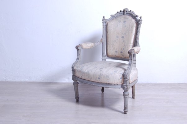 Louis XVI Style Armchair-XSG-1143648