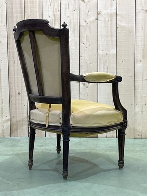 Louis XVI Style Armchair in Beech-QYF-928923