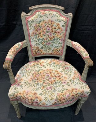 Louis XVI Style Armchairs, Set of 2-IKW-803495