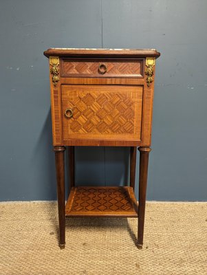 Louis Xvi Style Bedside Cabinet-HLV-1783939