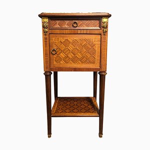 Louis Xvi Style Bedside Cabinet-HLV-1783939