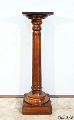 Louis XVI Style Beech Column, 1900s-RVK-1751795