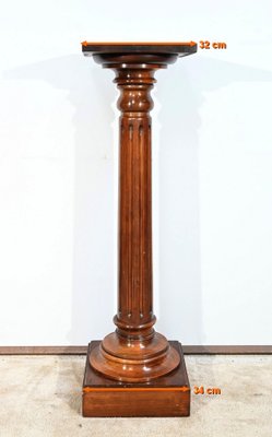 Louis XVI Style Beech Column, 1900s-RVK-1751795