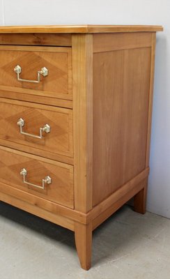 Louis XVI Style Blond Cherry Chest of Drawers, 1910s-RVK-904401