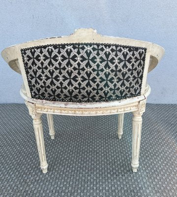 Louis XVI Style Chair in Wood and Cane, 1950s-WZZ-1792490