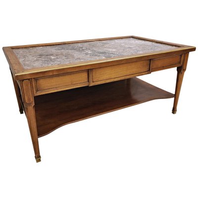 Louis XVI Style Coffee Table, 1940s-FGA-923804