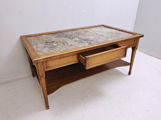 Louis XVI Style Coffee Table, 1940s-FGA-923804