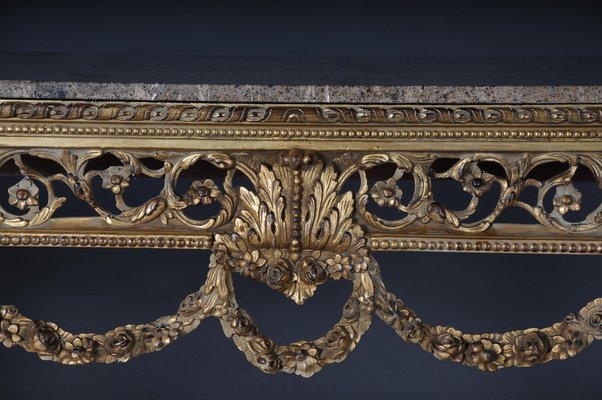 Louis XVI Style Console Table-FLW-1402013