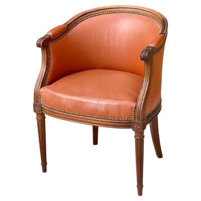 Louis XVI Style Desk Chair-NEV-2028810