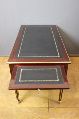 Louis Xvi Style Desk in Mahogany and Brass, Late 19th Century-BCR-2043393