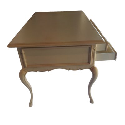 Louis XVI Style Desk Painted in White-TCS-1309552