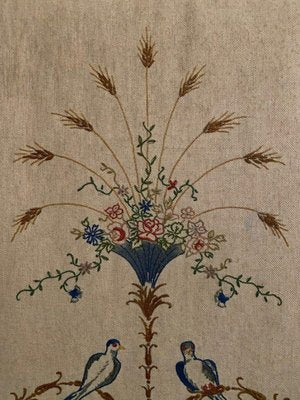 Louis XVI Style Embroidered Panel, 1890s-QKG-1807542