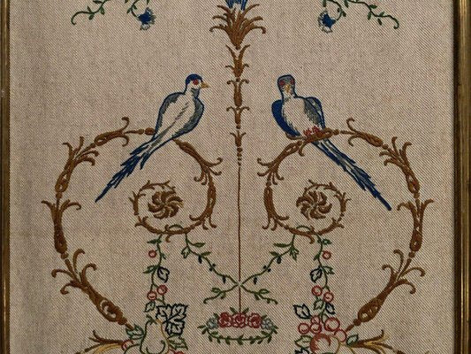 Louis XVI Style Embroidered Panel, 1890s-QKG-1807542