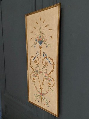 Louis XVI Style Embroidered Panel, 1890s-QKG-1807542